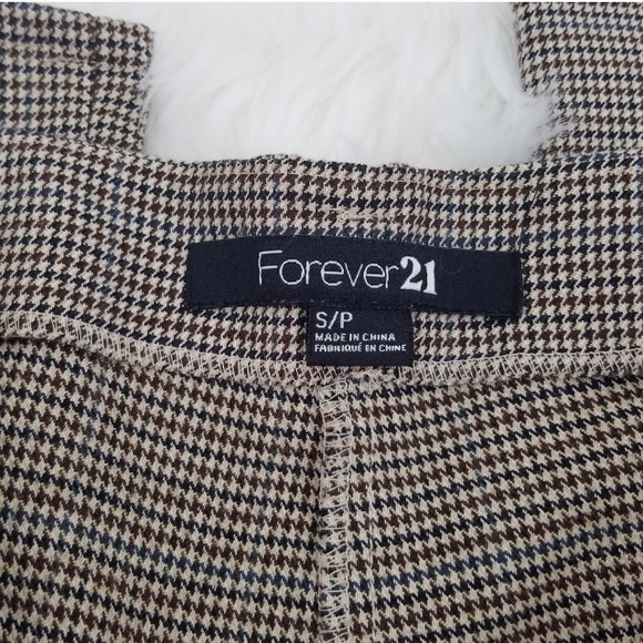 Forever 21 cute plaid pants like new - Picture 5 of 7